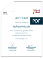 CERTIFICADO FDC Jose Pires de Oliveira Junior