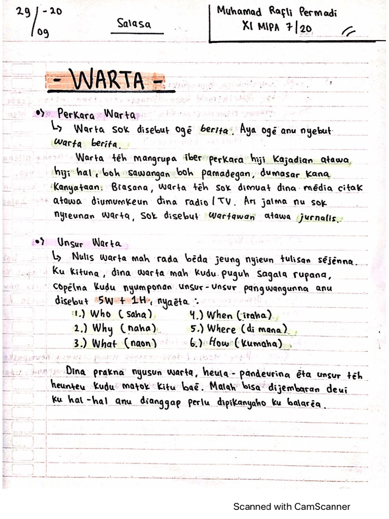 Materi Warta Sunda Pdf