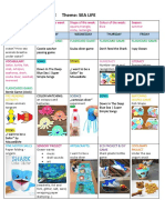 Week: 4 June Theme: Sea Life: Flashcard Game: Flashcard Game: Flashcard Game: Flashcard Game