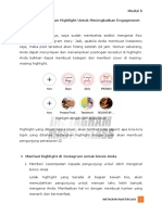 Modul 5 Cara Memanfaatkan Highlight Untuk Meningkatkan Engagement