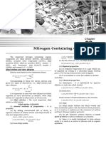 Nitrogen Containing Compounds