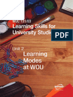 Learning Skills For Uni Studies U2 PDF