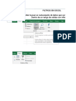Filtrado Excel