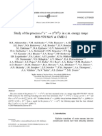 Study of The Process e e 0 0 in C M Energy Range 600 970 Mev at CMD 2