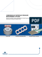 Comparison of Interface Pressure Measurement Options