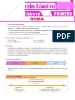 Roma para Primer Grado de Secundaria