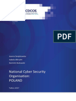 National Cyber Security Organisation: Poland: Joanna Świątkowska Izabela Albrycht Dominik Skokowski