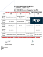 B.Tech 8 Sem Mid-2 (CE, EEE, ECE, AME) R-14 Time Table