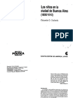 Ciafardo, E. (1992) - Los Niños en La Ciudad de Buenos Aires (1980-1910) - Buenos Aires, CEAL