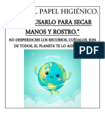 Aviso para No Desperdiciar Papel