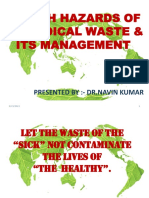 Hazards of Biomedical Waste