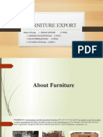 Furniture Export