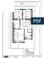 Floor plan layout for a residential first floor