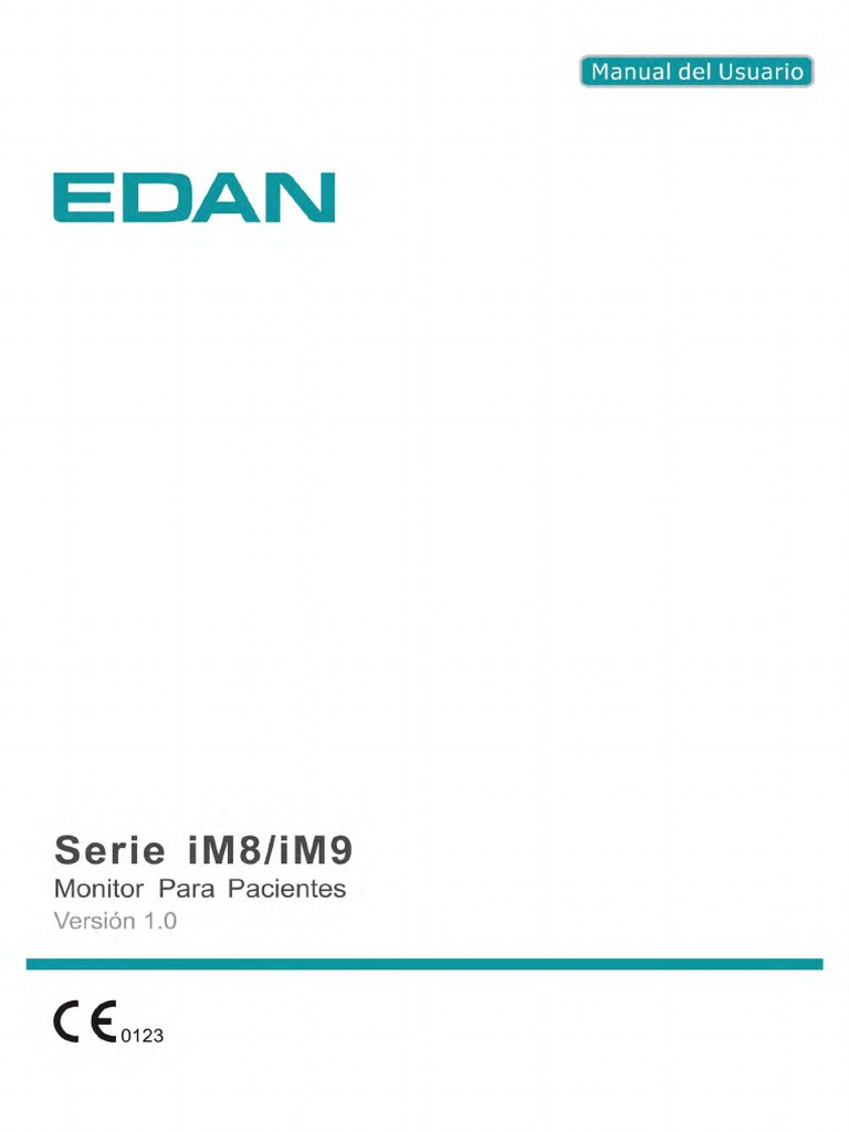 Im8 Im9 Series Patient Monitor User Manual - Spanish | PDF | Enchufes y ...
