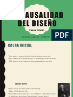 La Causalidad Del Diseño