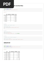 Read and Write CSV and XLS Files