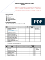 Plan de Trabajo Pedagógico Domiciliario Seguimiento Sesiones