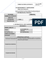 F1-CEE Perfil-Creacion-Empresa, PRIMER FORMATO A DILIGENCIAR