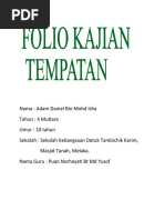 Kajian tempatan darjah 6[warisan sejarah]