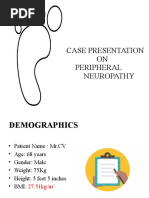 Case On Peripheral Neuropathy