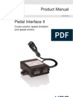 Product Manual Pedal Interface II