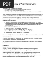 Flyer With False Information