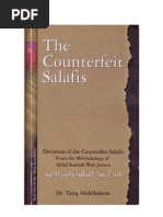 Counterfeit Salafis