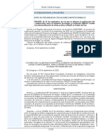 III. Otras Disposiciones y Acuerdos: Departamento de Presidencia Y Relaciones Institucionales