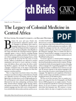 The Legacy of Colonial Medicine in Central Africa