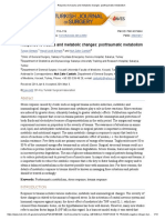 Response To Trauma and Metabolic Changes: Posttraumatic Metabolism