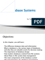 Database Systems Explained: Data, Information, Design and Management