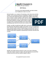 NLP Historical Basis - NLP Dynamics