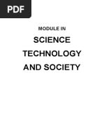 Science Technology and Society: Module in