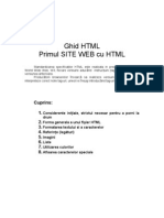 3.ghidul HTML