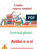 Învățătura de Nicolai Tăutu Proiect Didactic