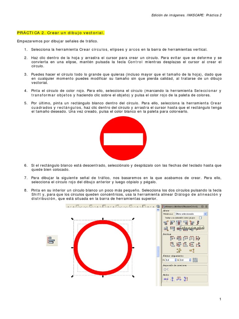 Práctica 2 Inkscape | PDF | Dibujo | Informática y tecnología de la ...