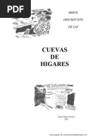 Breve descripción de las Cuevas de Higares