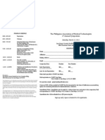 CEU Seminar Registration Form