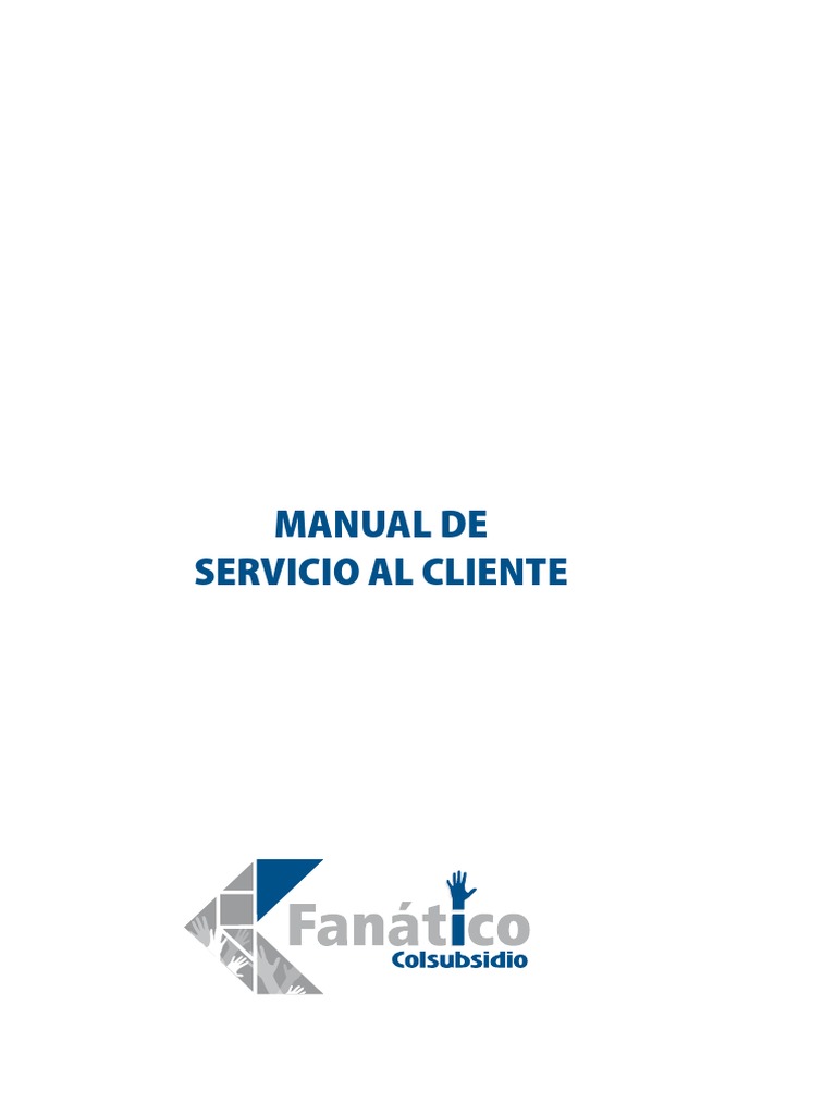 Ejemplos de Manual de Servicio al Cliente | PDF | Servicio al Cliente ...