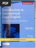 Introduction To International Legal English. A Course For.