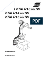 Kuka Kr6 R1820Hw KR8 R1420HW KR8 R1620HW: Assembly Instruction