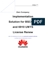 BSC6900-6910 UMTS License Renew MOP