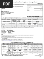 HMWSSB Water Connection Guidelines | PDF