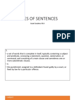 Types of Sentences