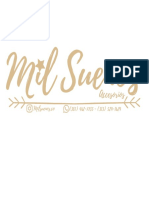 Grey Circle Leaves Floral Logo PDF