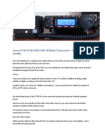 Yaesu FT 857D HF-VHf-UHF All Mode Transceiver