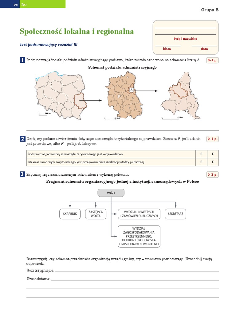 Sprawdzian Z Wosu Nowa Era