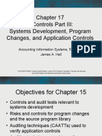 IT Controls Part III: Systems Development, Program Changes, and Application Controls