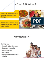 What Is Food & Nutrition?: Food Is What We Eat When We Are Hungry and Even When We Are Not Hungry!