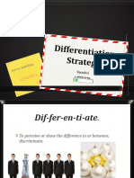 Differentiation Strategy in SERVICE MARKETING by SARATH